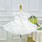 Birthday Princess Dress Luxury Girls Couture Stylish floral dress｜KLFFIGID