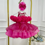 Tulle Birthday Dress Elegant Pageant Dress Girls Princess Ball Gown｜KLFFIGID