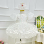 Baby 1st Birthday Dress & Flower Girl Gown for Wedding | KLFFIGID