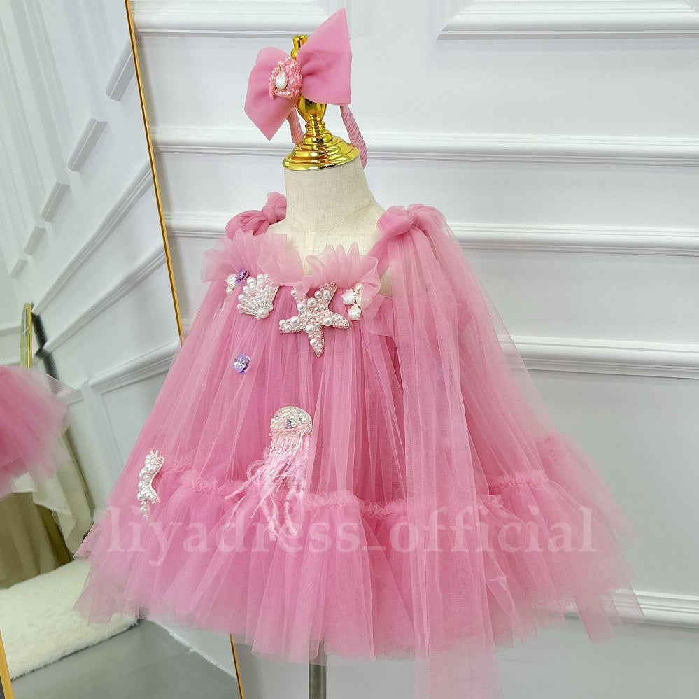 Custom Underwater World Baby Girl Tutu Princess Dress | KLFFIGID