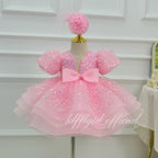 Stylish Sequined Pageant Gown & Flower Girl Dress | KLFFLGID
