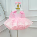 Baby Birthday Dress Girl Tulle Dress for Girls Wedding Flower ｜KLFFIGID