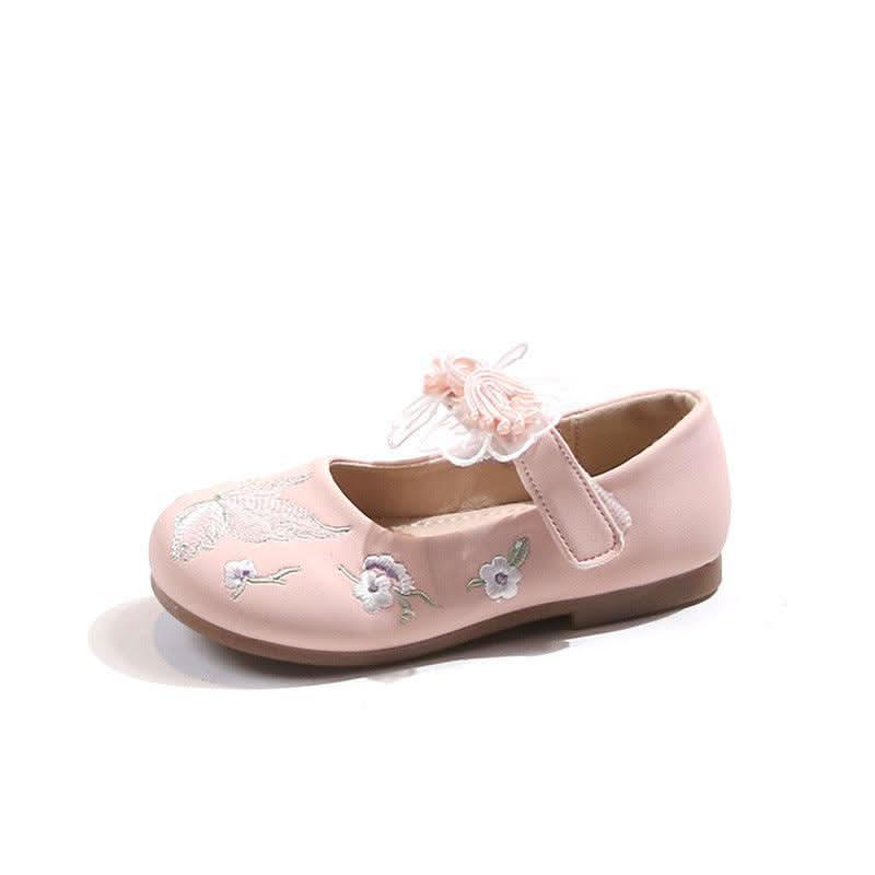 Sweet Floral Decor Girls' Shoes Dreamy Princess Style Little Princess's Favorite Floral Shoes