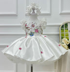 Girls Elegant Floral Fairy Colorful Princess Dress | KLFFIGID