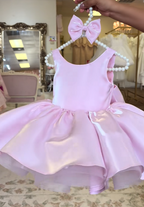 Cute Baby Birthday Dress Stylish Open-Back Pageant Dress for Girls｜KLFFIGID