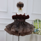 Girls' Wedding Dress Toddler Party Dress Luxury Couture | KLFFIGID