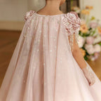 Girls princess dress, birthday party evening dress, wedding flower girl dress