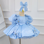 Baby Birthday Dress Toddler Princess Skirt & Flower Girl Dress | KLFFIGID