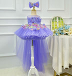 Flower Fairy Princess Dress Baby Birthday Dress Host's pageant-style gown｜KLFFIGID