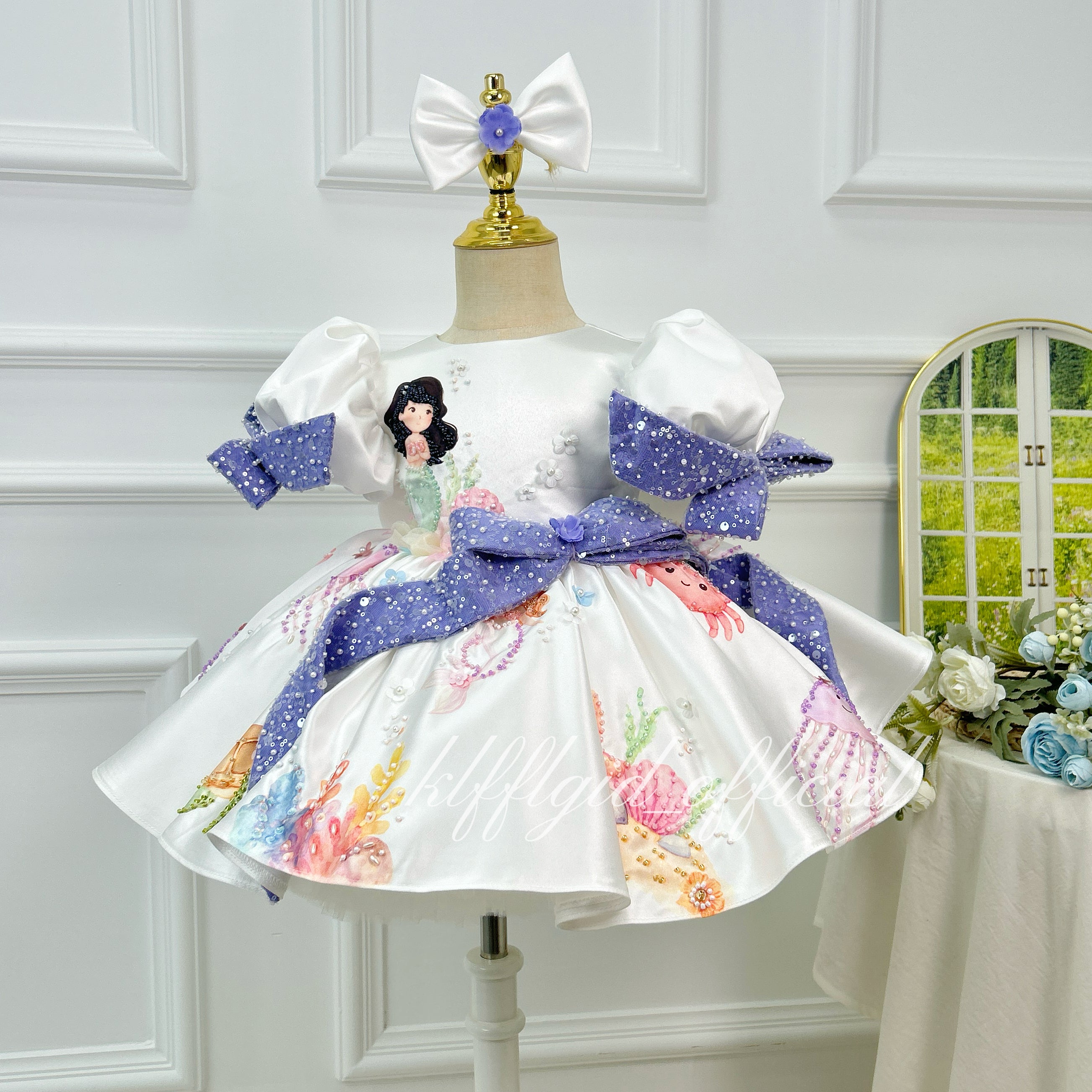 Ocean Seashell Themed Party & Gorgeous Birthday Dress | KLFFLGID