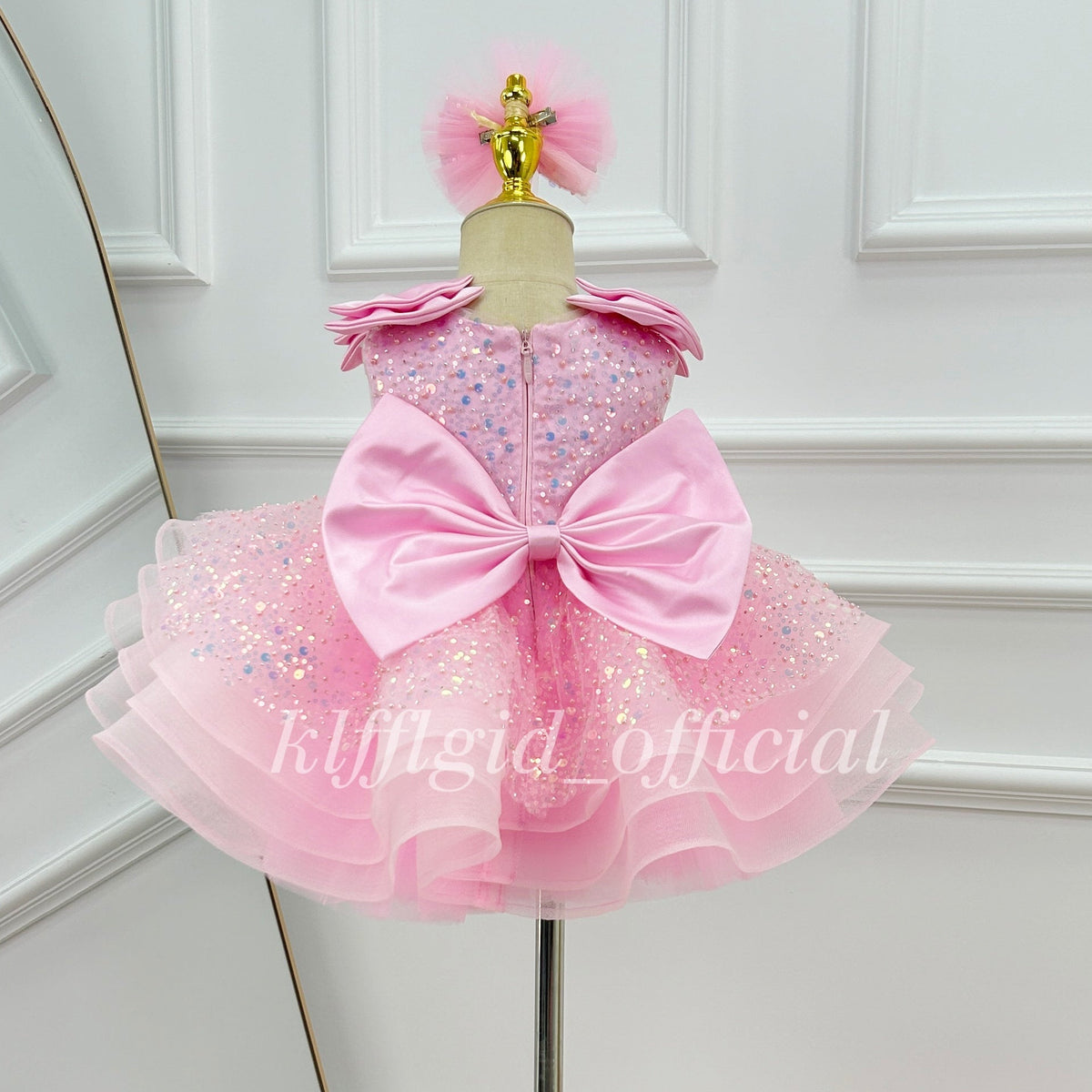 Baby & Girls' Glamorous Birthday Party Dress | KLFFIGID
