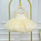 Sparkly pageant dress for girls Baby Birthday Party Dress | KLFFIGID
