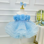 Baby Birthday Dress Pageant gowns for girls Themed party dress｜KLFFIGID