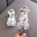 Sparkling Princess Crystal Shoes Stylish Pearl Strap Perfect Pair for Elegant Dresses Glittering Princess Dance Shoes