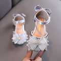 Sparkling Princess Shoes Sweet Bow Multicolor Sparkling Sandals to Brighten Your Princess Dreams