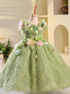 Fairy Tale Garden Dress Spring Wonderland Princess Dress Dreamy Tulle Floral Dress