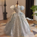 Princess Dream Dress Elegant Embroidered Girl's Dress