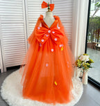 Baby First Birthday Cute Flower Fairy Princess Dress | KLFFIGID