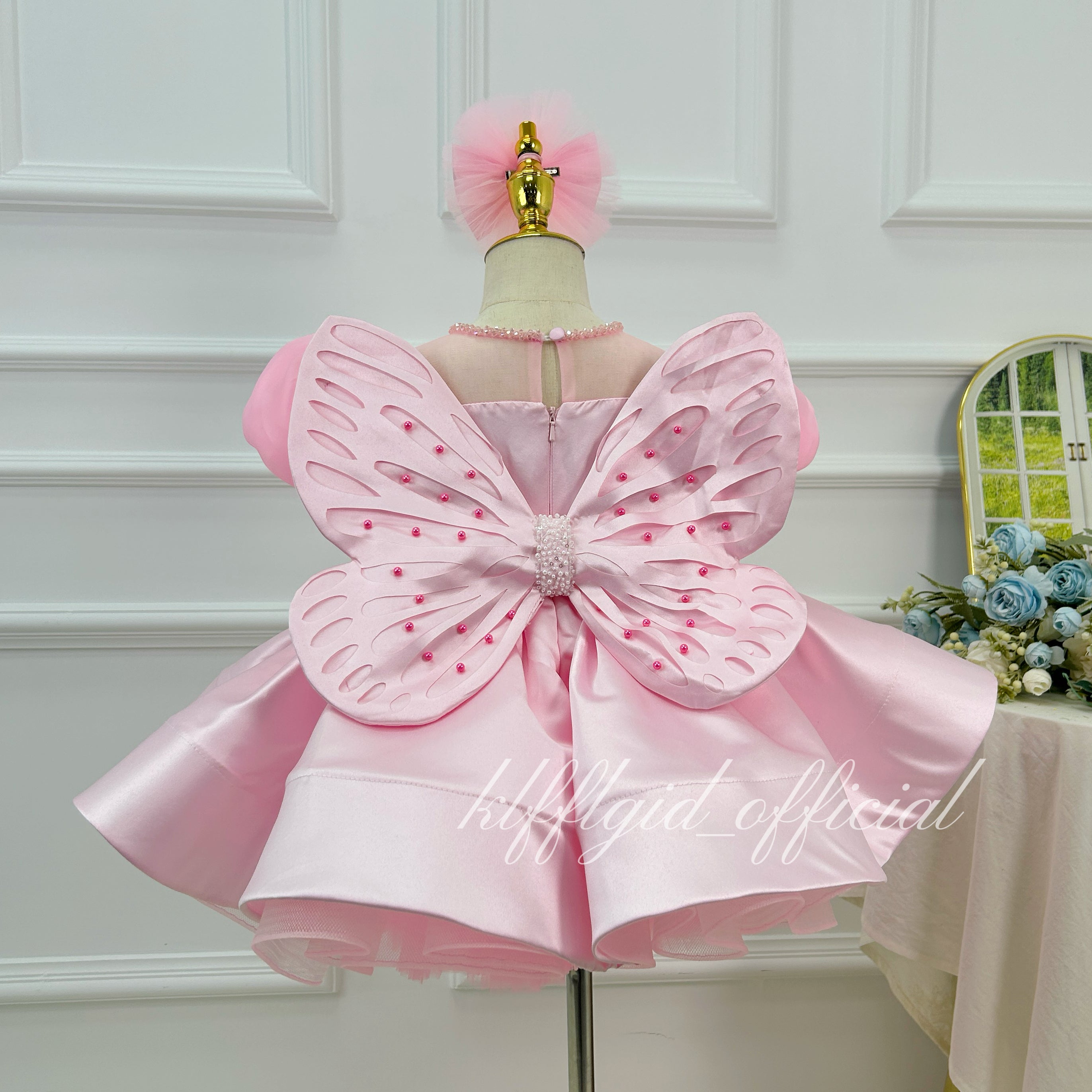 Baby birthday dress Wedding Party Costume girls formal gown | KLFFIGID