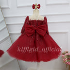 Toddler Birthday dress Christmas Party Dress Elegant Princess Costume｜KLFFIGID