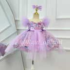 Baby Birthday Dress Wedding flower girl Elegant pageant dress for girls｜KLFFIGID
