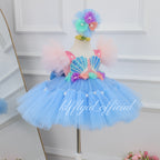 Cute Baby Birthday Dress Seashell-Themed Party Dress｜KLFFIGID