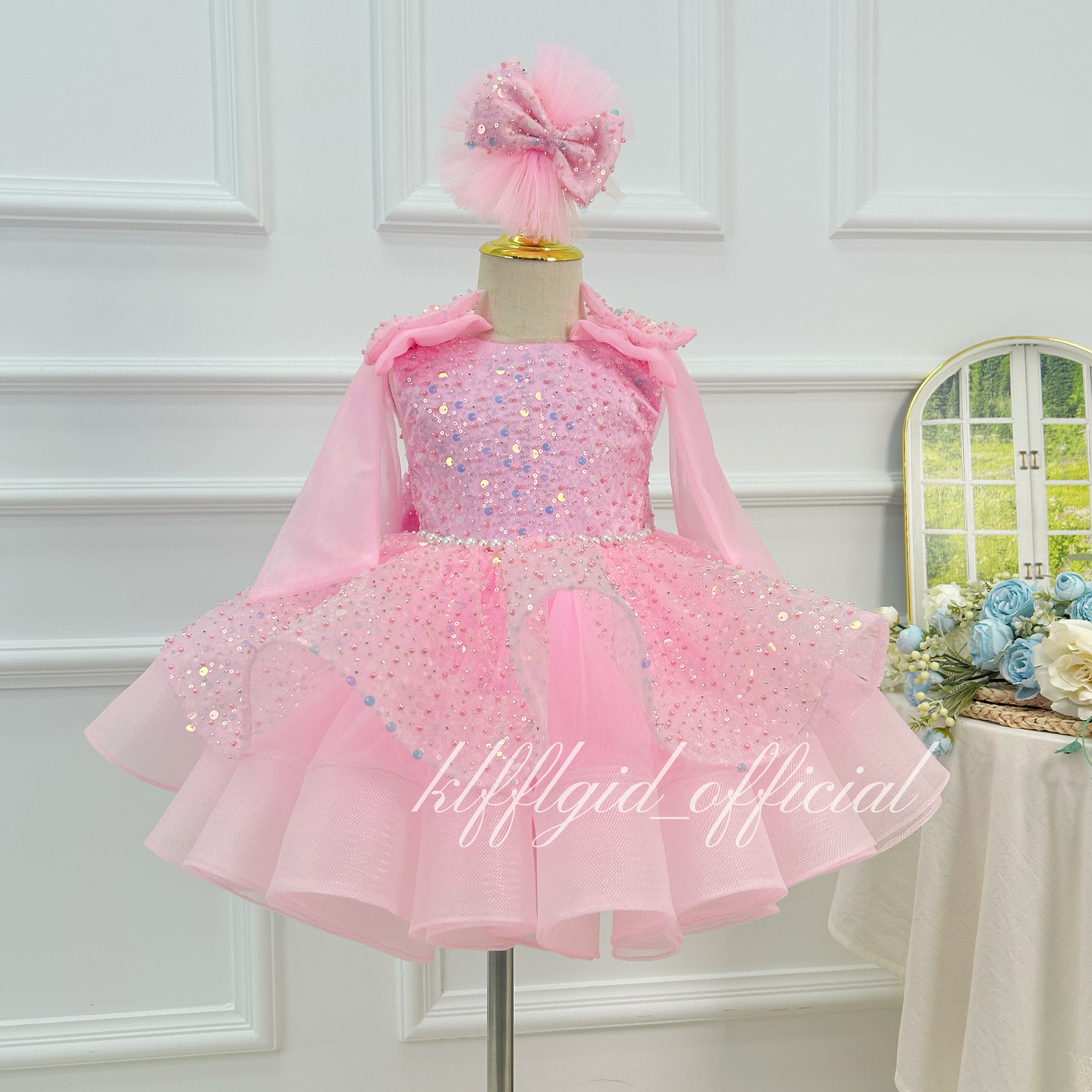 Princess Tutu Dress 1st Birthday Girl Outfit | KLFFIGID