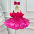 Girls' Wedding Dress Toddler Party Dress Luxury Couture | KLFFIGID