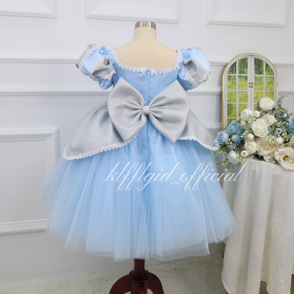 Baby First Birthday Dress Sequin Themed Party Gown | KLFFIGID