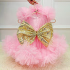 New Sleeveless Baby Birthday Party Fluffy Dress | KLFFIGID