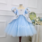 Baby First Birthday Dress Sequin Themed Party Gown | KLFFIGID