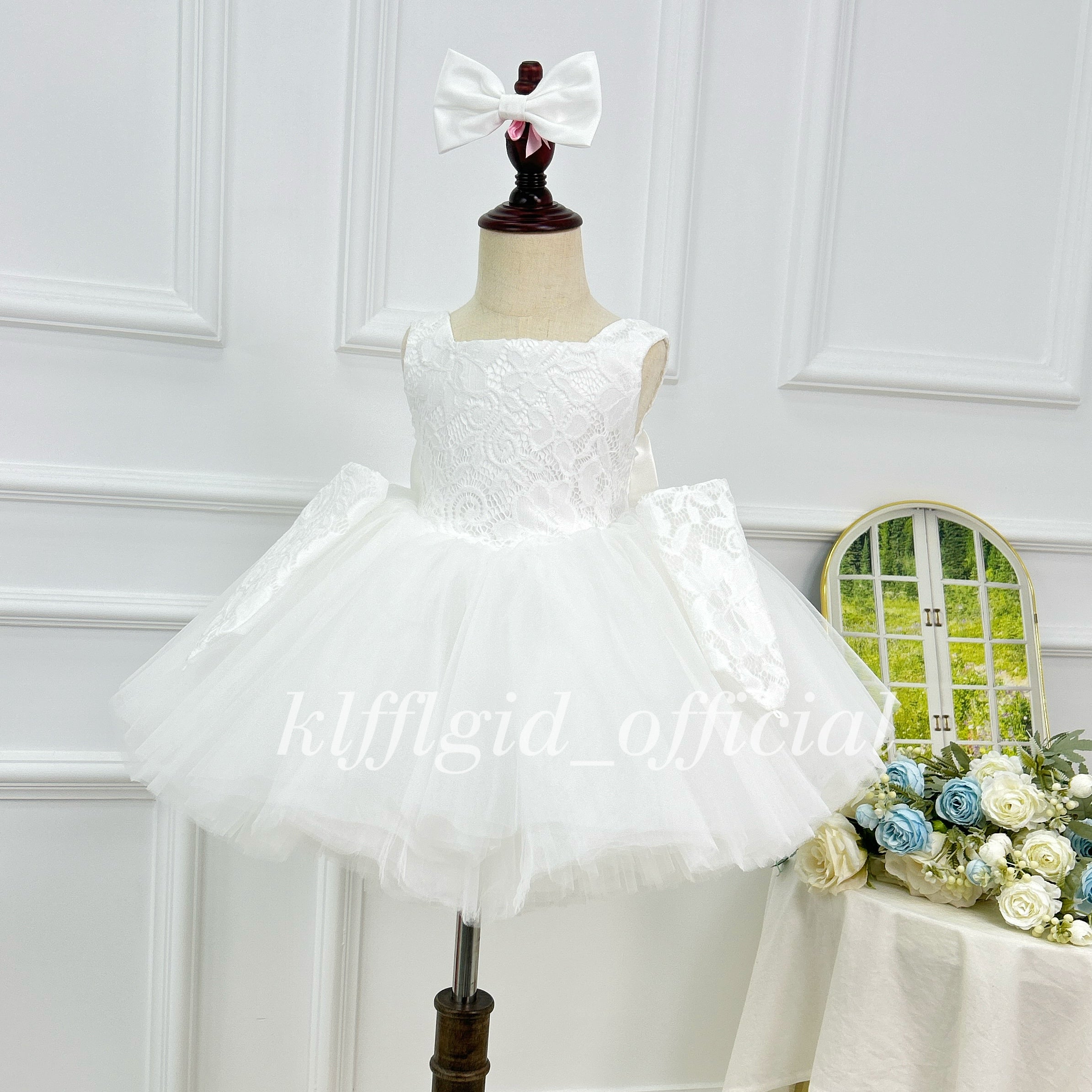Baby Christening Outfit & Flower Girl Dress | KLFFIGID