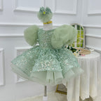 Baby 1st Birthday Dress & Flower Girl Gown for Wedding | KLFFIGID