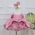 3D Floral Tulle 1st Birthday & Flower Girl Dress | KLFFIGID