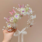 Sparkling Princess Floral Headband Sparkling Garden Hair Accessories