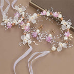Fairy-Inspired Headband Lightweight Floral Headband Exquisite Floral Headband to Brighten Your Princess Dream