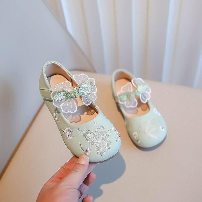 Sweet Floral Decor Girls' Shoes Dreamy Princess Style Little Princess's Favorite Floral Shoes