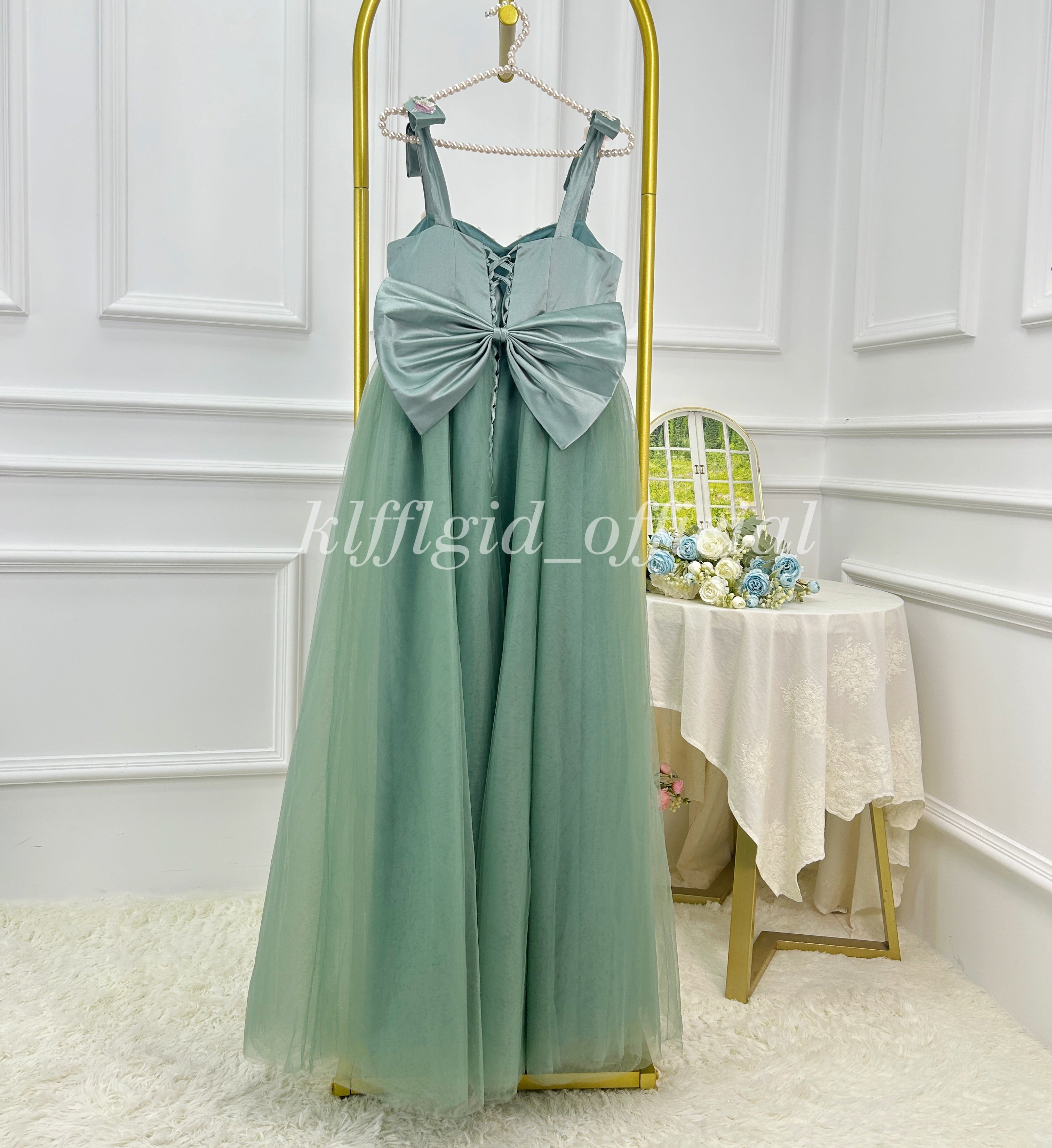 Toddlers First birthday dress Floral flower girl dress Matching mother-daughter outfits | KLFFIGID