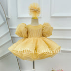 Baby Birthday Dress Toddler Princess Gown Elegant Princess Costume｜KLFFIGID