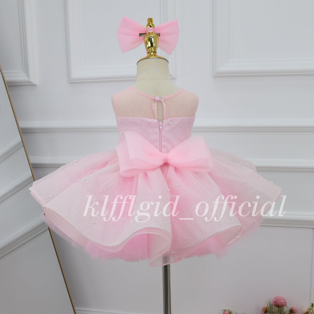 Sparkle Sequin Ball Gown Toddler Birthday dress Elegant Princess Costume｜KLFFIGID
