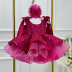 Luxury Girls Couture Flower Girl Wedding Dress | KLFFIGID