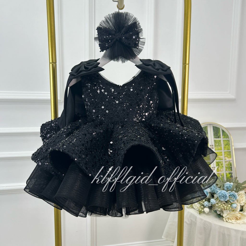 Luxury Girls Couture Flower Girl Wedding Dress | KLFFIGID
