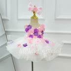 Baby Girls 1st Birthday Fairy Princess Wedding Dress | KLFFIGID