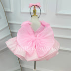 Baby Birthday Dress Girl Tulle Dress for Girls Wedding Flower ｜KLFFIGID