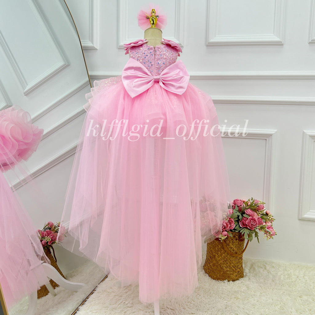 Baby & Girls' Glamorous Birthday Party Dress | KLFFIGID