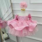 Baby's First Birthday Dress Glamorous Sequin Flower Girl Dress ｜KLFFLGID