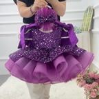 Girls First birthday dress Cute bow-adorned party dress | KLFFIGID