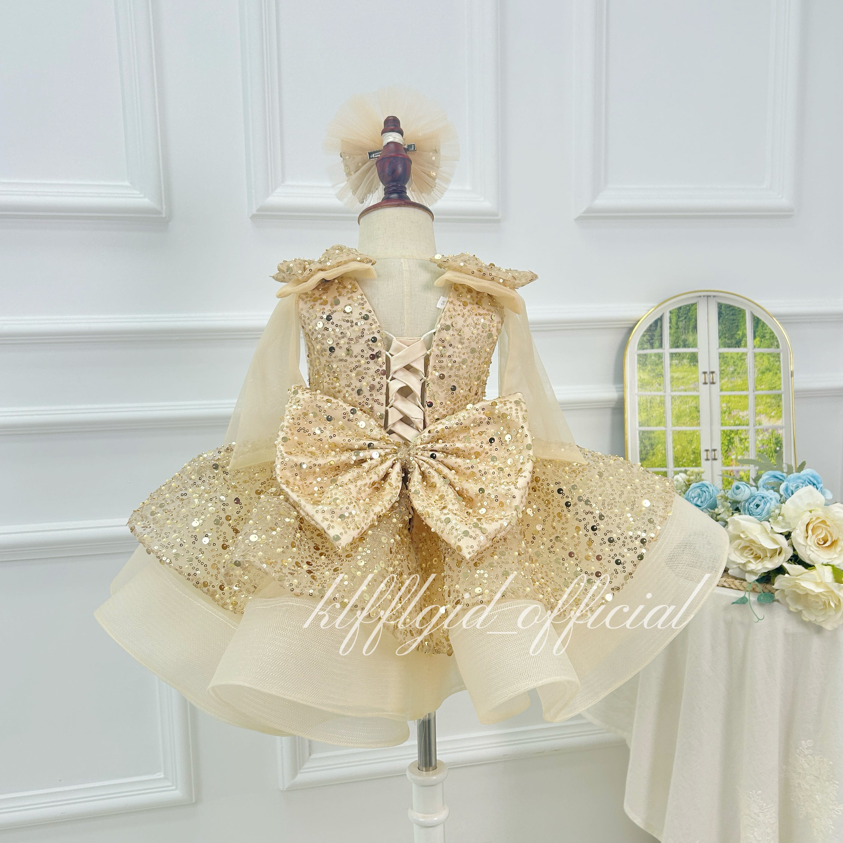 Princess Tutu Dress 1st Birthday Girl Outfit | KLFFIGID