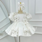 Baby Birthday Dress Toddler Princess Skirt & Flower Girl Dress | KLFFIGID