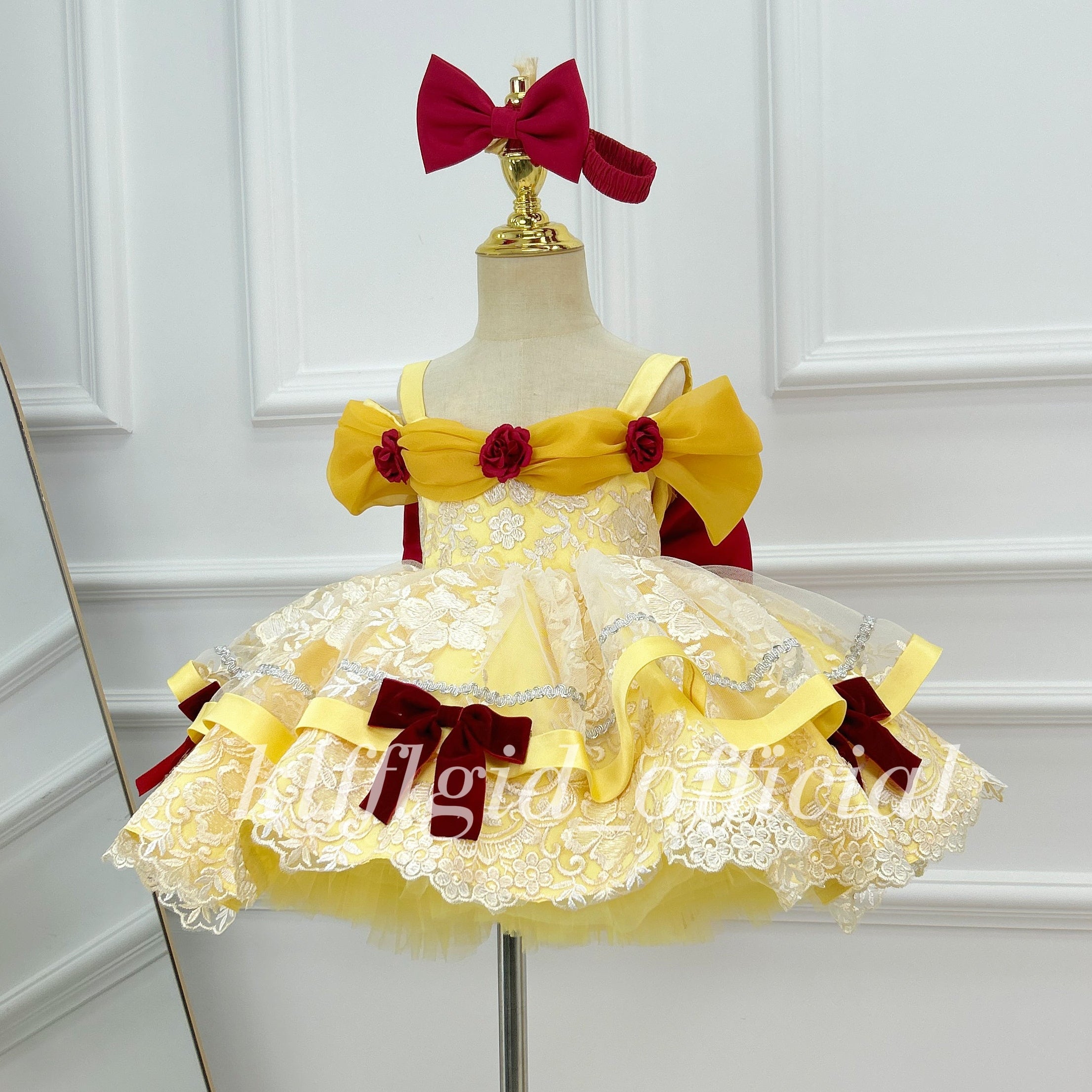 Toddlers Birthday dress Princess-themed party dress  | KLFFLGID